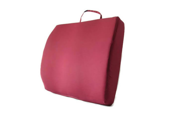 Back-Eeze™ Extra Back Support Cushion Burgundy