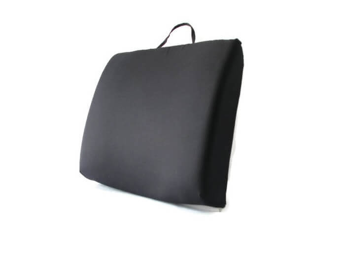 Back-Eeze™ Slim – Back Support Cushion Black
